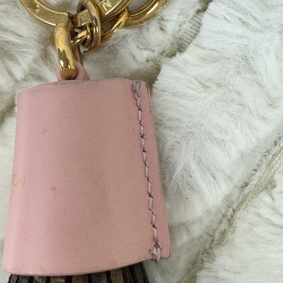 Louis Vuitton Pink and Brown Key Card Holder - Picture 11 of 12